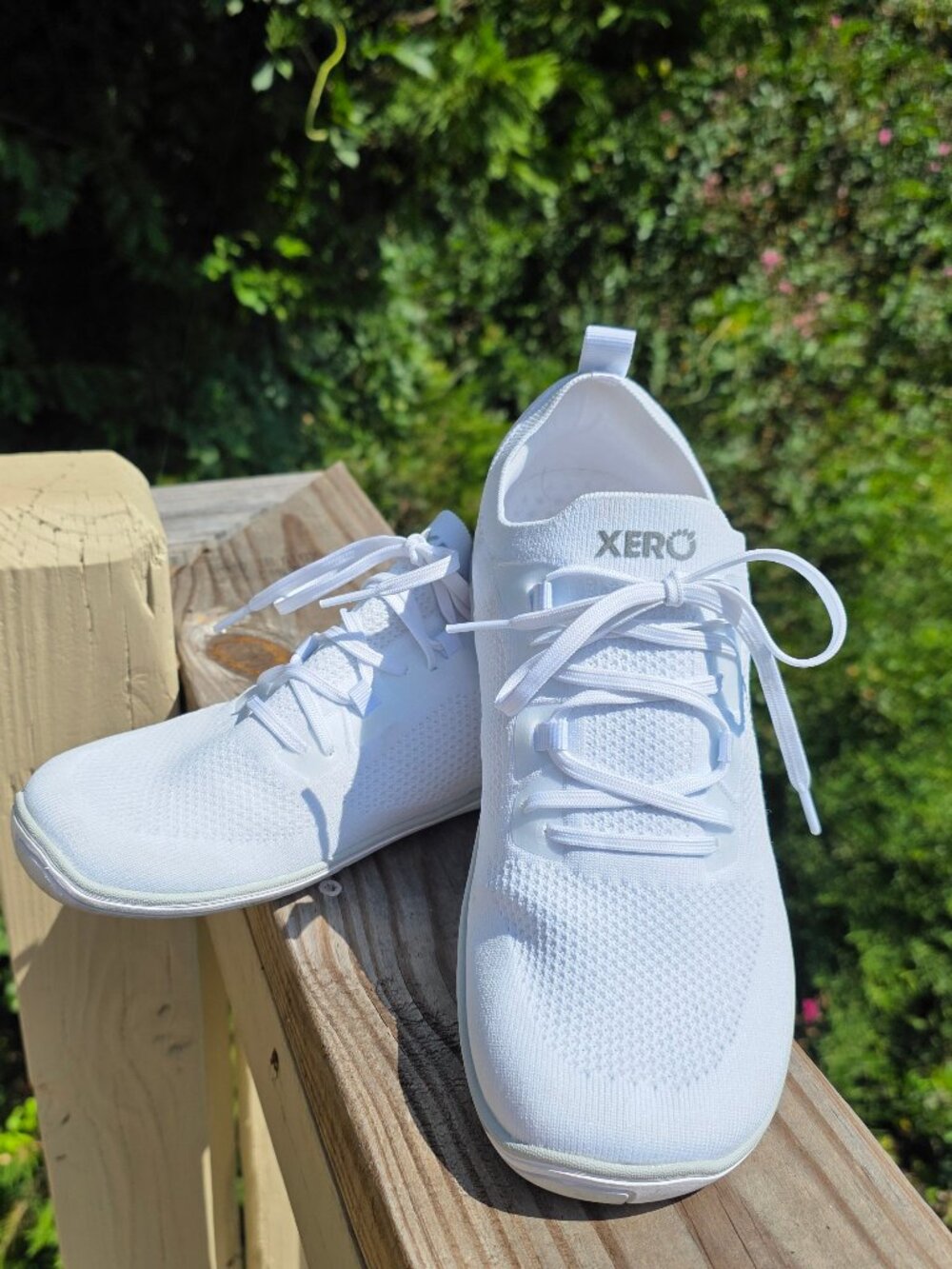 Xero Shoes Nexus Knit White Athletic Lifestyle Sneakers Womens Size 9 Barefoot